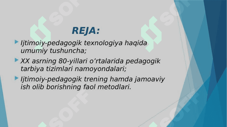 Ijtimoiy-pedagogik faoliyat metodikasi, mexanizmlari va texnologiyasi 2