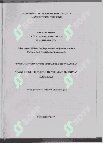 Fakultet Terapevtik Stamotologiya 2