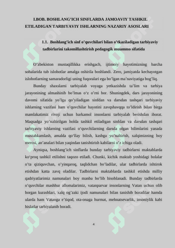 Jamoani istiqbolini belgilovchi tarbiyaviy tadbirlarni tashkil etish usullari - KURS ISHI 5