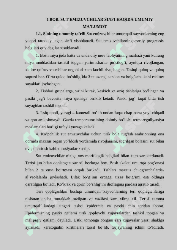 sut emizuvchilar sinfi ekologiyasi va evolyutsiyasi.docx 5
