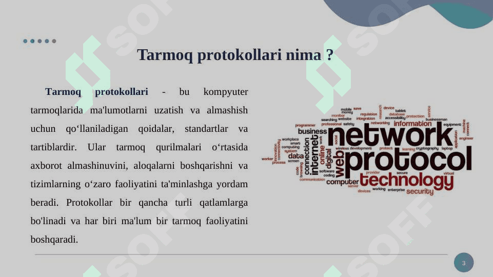 Tarmoq protokollari 3