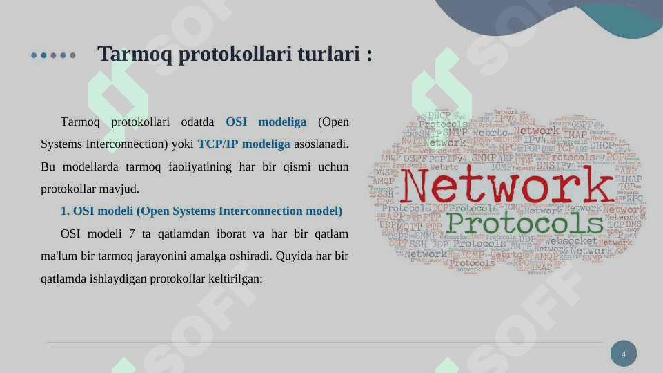 Tarmoq protokollari 4