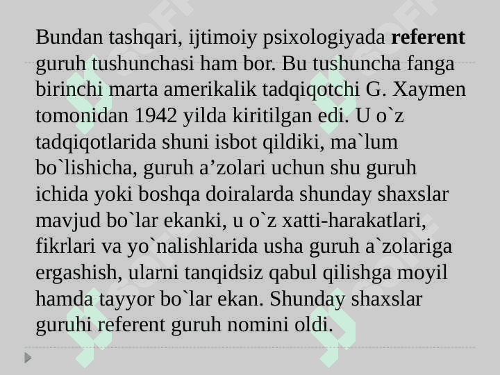 KICHIK GURUHLАR PSIXOLOGIYASI 8