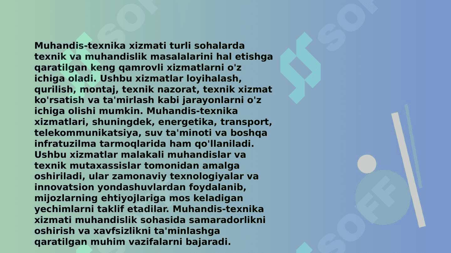 Zamonaviy avtomobil transporti korxonalari muhandis-texnika xizmatining tarkibi, vazifalari va xodimlari 3