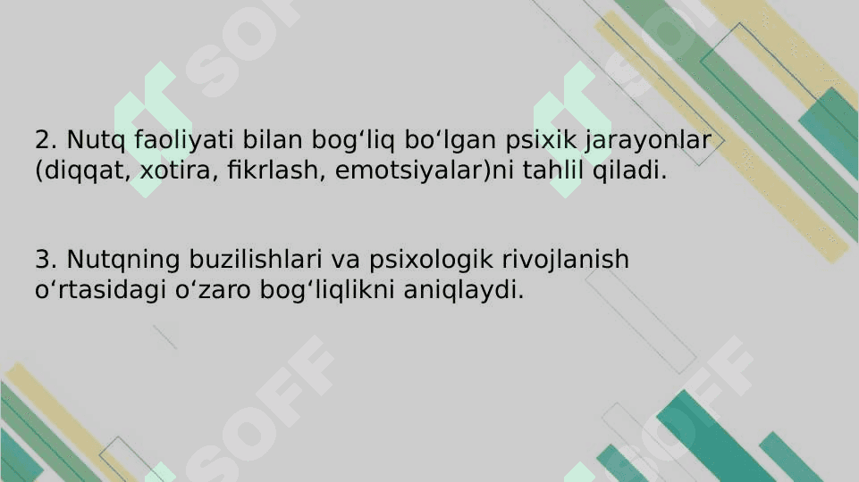 Logopsixologiya va psixologik korreksiya metodlari fanining ilmiy nazariy asoslari 5