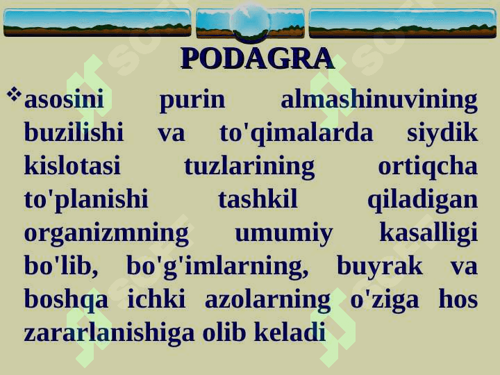 Podagra 2