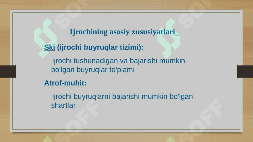 Algoritm tushunchasi 5
