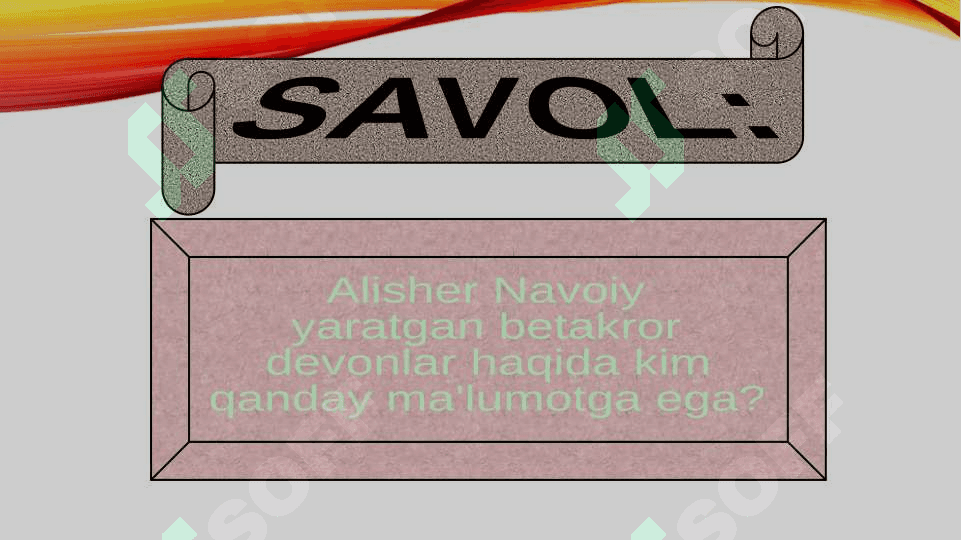 Alisher Navoiy 8