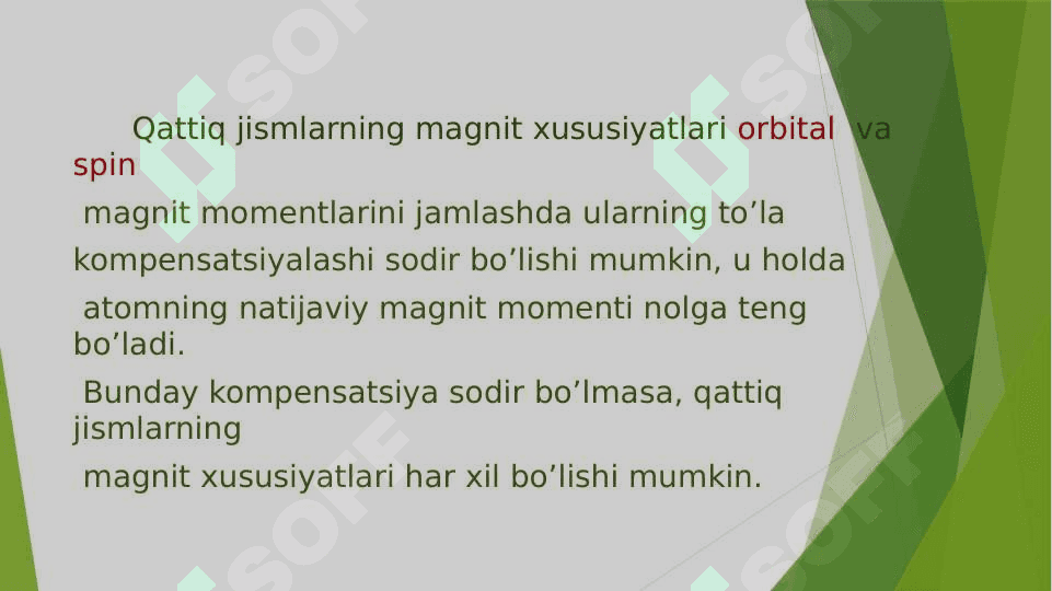 Moddalarning magnit   xususiyatlari.Maksvell tenglamalari 3