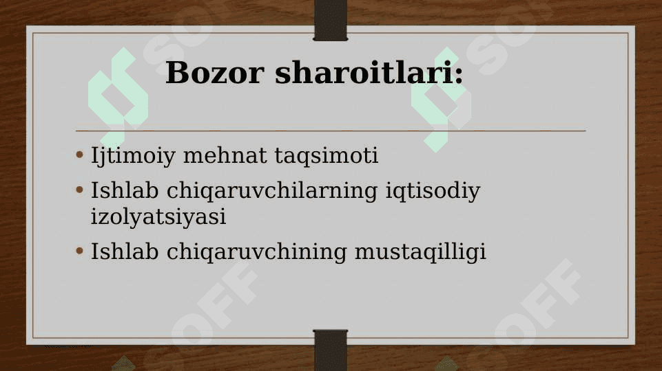 Bozor iqtisodiyoti 5