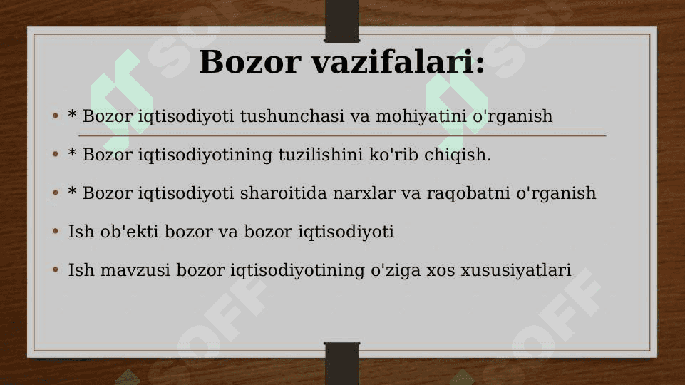 Bozor iqtisodiyoti 6