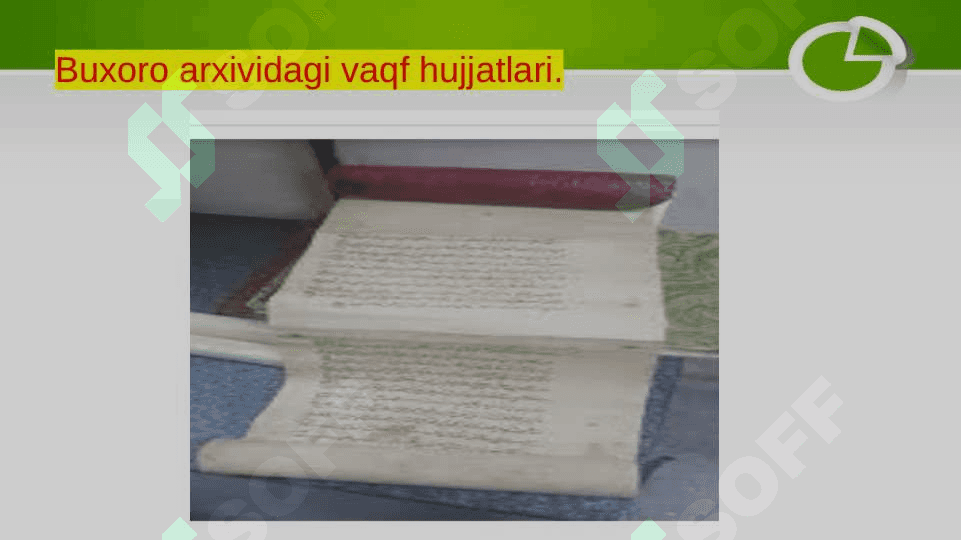 Buxoro Amirligi Qushbegi Arxivi 4