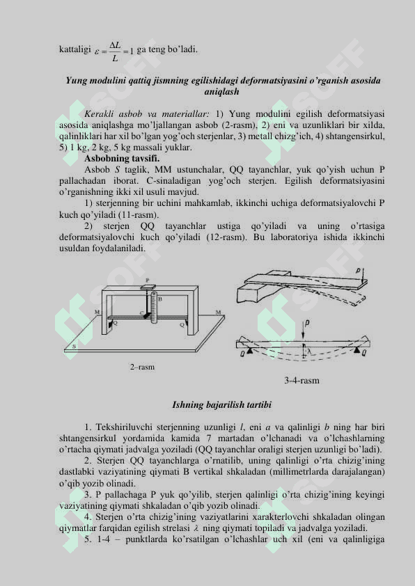 Laboratoriya ishi OG’IRLIK KUCHI TEZLANISHI (g) NI MATEMATIK MAYATNIK YORDAMIDA ANIQLASH 7