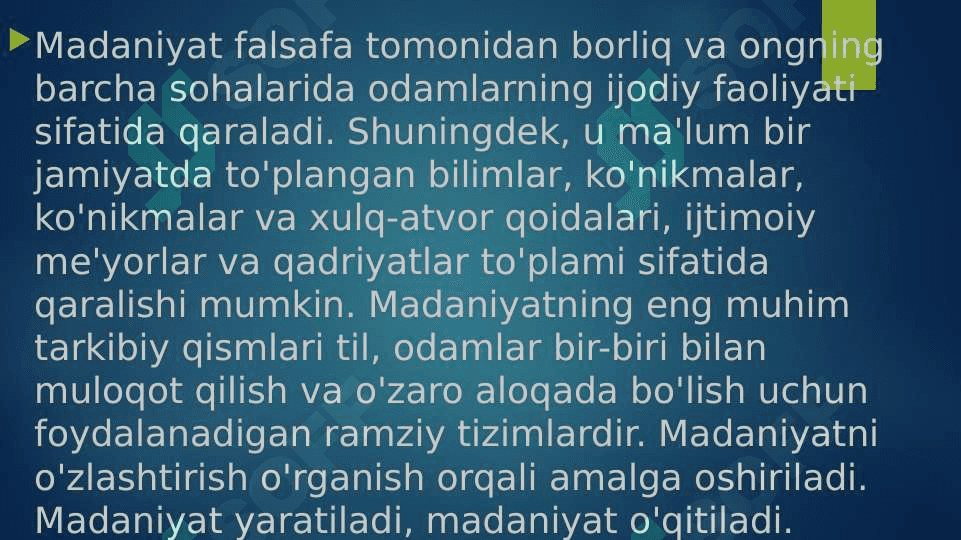 FALSAFADAGI MADANIYAT VA SIVILIZATSIYA TUSHUNCHASI 2