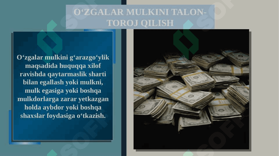 Iqtisodiyot  va Ekologiya sohasidagi jinoyatlar 5