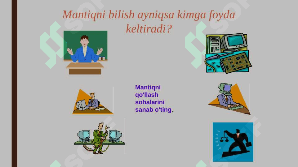 Mantiq fan sifatida Fikrlash shakllari 3