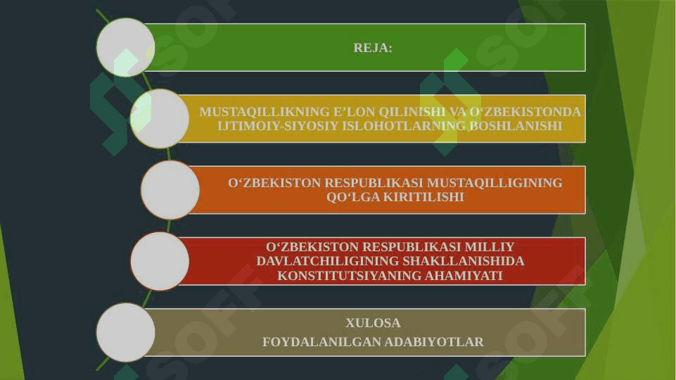 MUSTQILLIK YILLARIDA DAVLAT  BOSHQARUVI TIZIMIDA AMALGA OSHIRILGAN ISLOHOTLAR 2