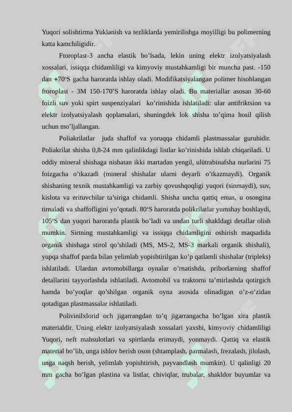 Transport vositalarida qo’llaniladigan polimer kompozitsion materiallar 7