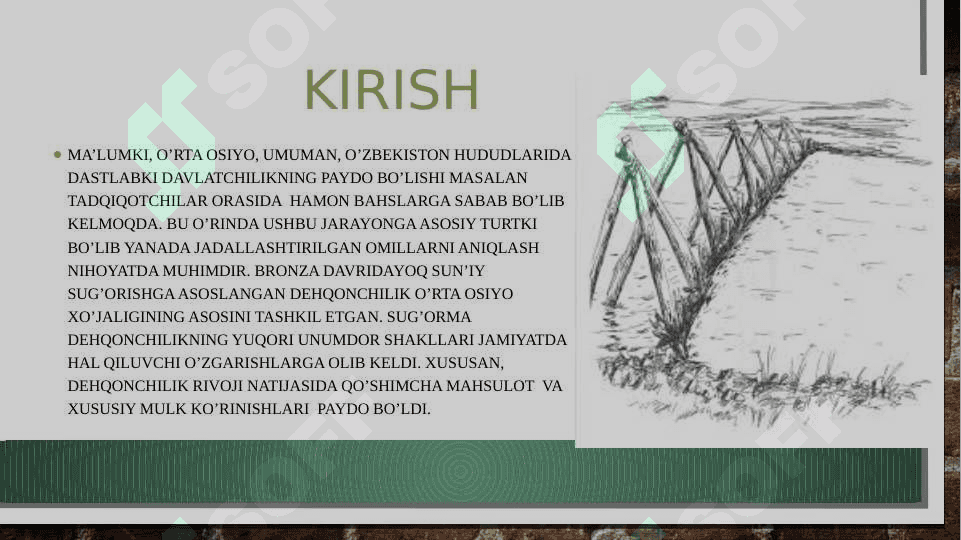 O’ZBEKISTONDA DASTLABKI DAVLATLARNING PAYDO BO’LISHI VA RIVOJLANISH BOSQICHLARI 3