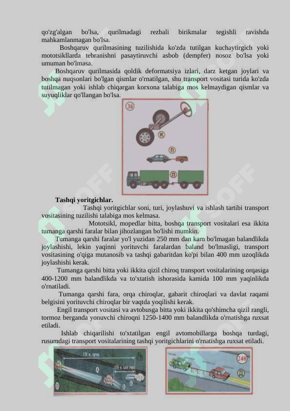 transport vositalarini boshqarish 6