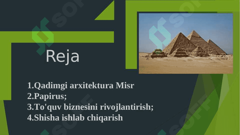 Qadimgi Misr madaniyati 2