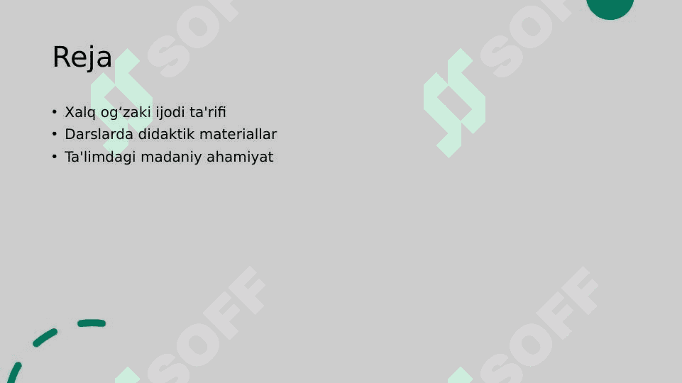 Boshlang‘ich sinflarda xalq og‘zaki ijodiga oid asarlar ustida ishlash darslarini kuzatish va didaktik materiallarning ahamiyatini tahlil qilish 2
