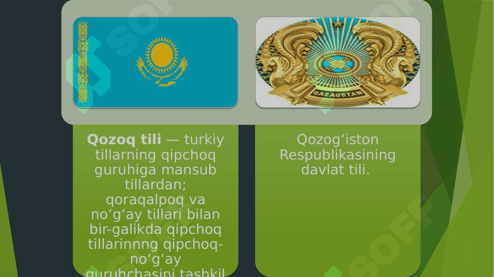 QOZOQ TILI SHEVALARIDAGI KELISHIKLAR 3