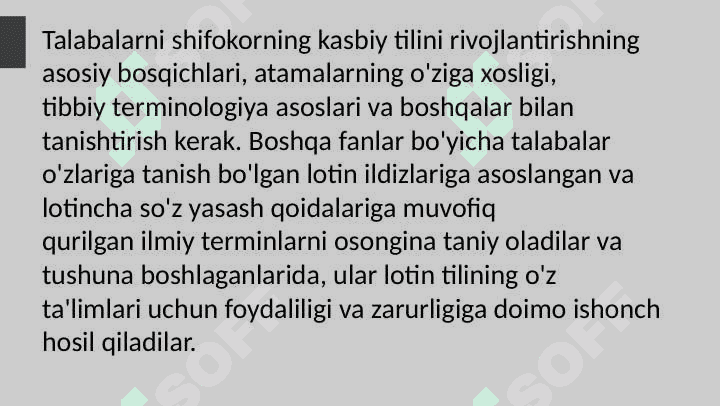 Zamonaviy tillarda lotinshunoslik 4