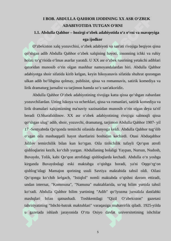 "Sinchalak" qissasidagi Saida va Qalandarov obrazlari talqini 5