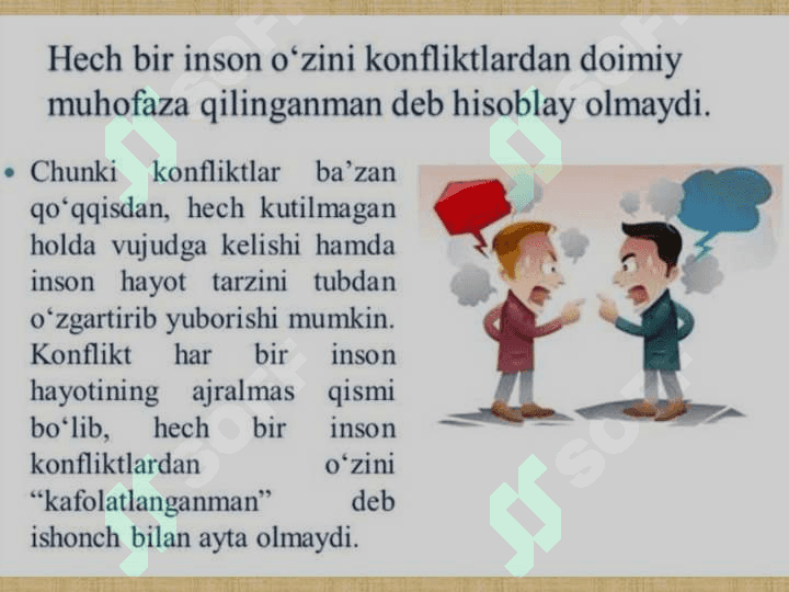 Stomatologiyada
ziddiyatli masalalar konflikt va ularni bartaraf etish 3