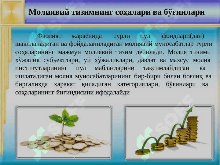 MOLIYA TIZIMI 4