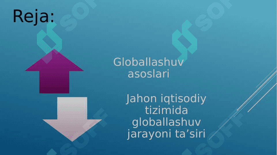 Jahon iqtisodiyoti globallashuvining zamonaviy jarayonlari va ularning xalqaro biznes rivojlanishiga ta'siri 2