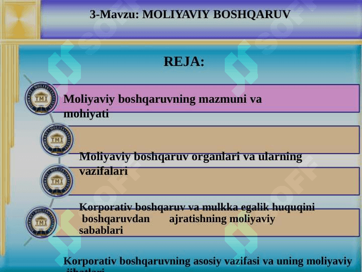 MOLIYAVIY BOSHQARUV 2