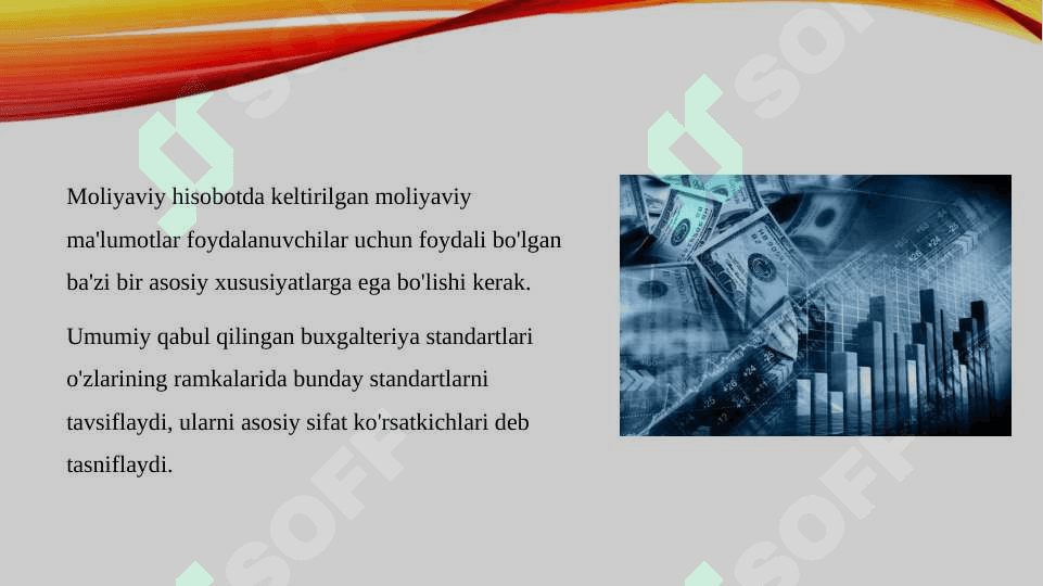 Moliyaviy ma’lumotlarning sifat xususiyatlari 2