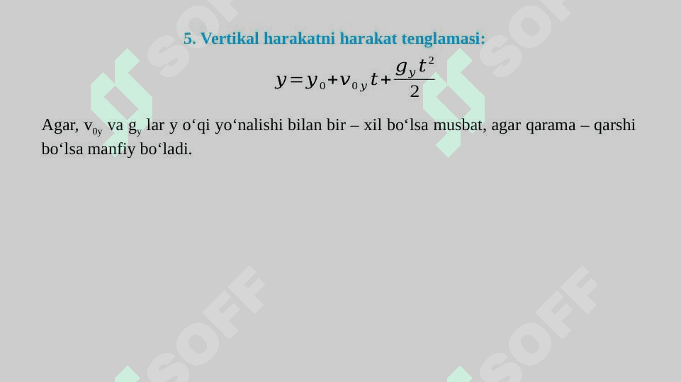 MALAKAVIY AMALIYOT HUJJATLARI jild 5