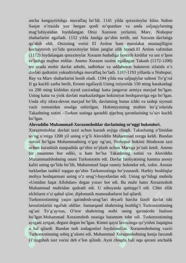 MALAKAVIY AMALIYOT HUJJATLARI jild 8