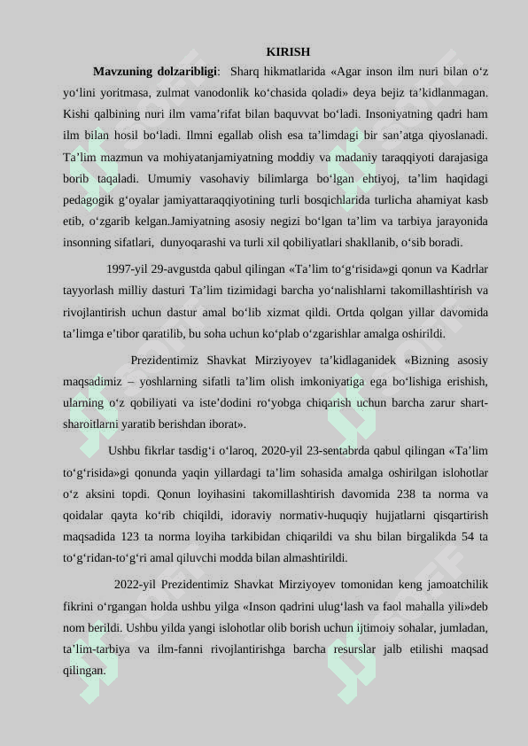 PARAMETRGA BOGʻLIQ INTEGRALLARNI ASIMPTOTIK HISOBLASH USULLARI 2