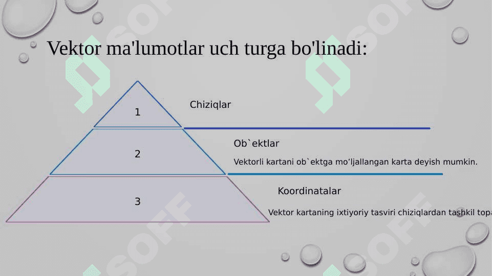 Matritsali Maʼlumotlar, Vektorli va Rastrli Kartalar 4