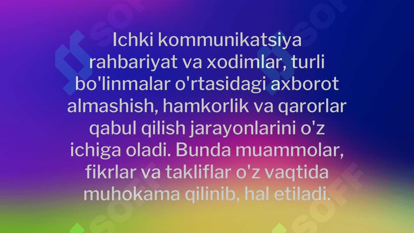 Farmatsevtik tashkilotlari boshqarishda kommunikatsiya 4