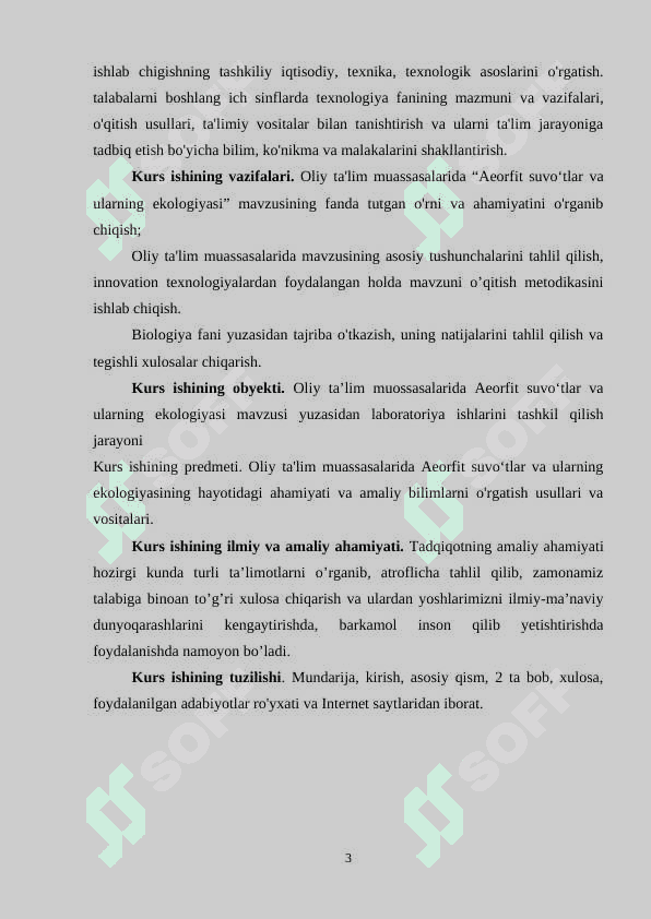 Aeorfit suvo'tlarining 3