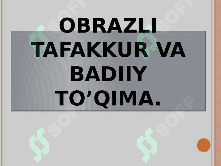 Badiiy obraz xususiyatlari 5
