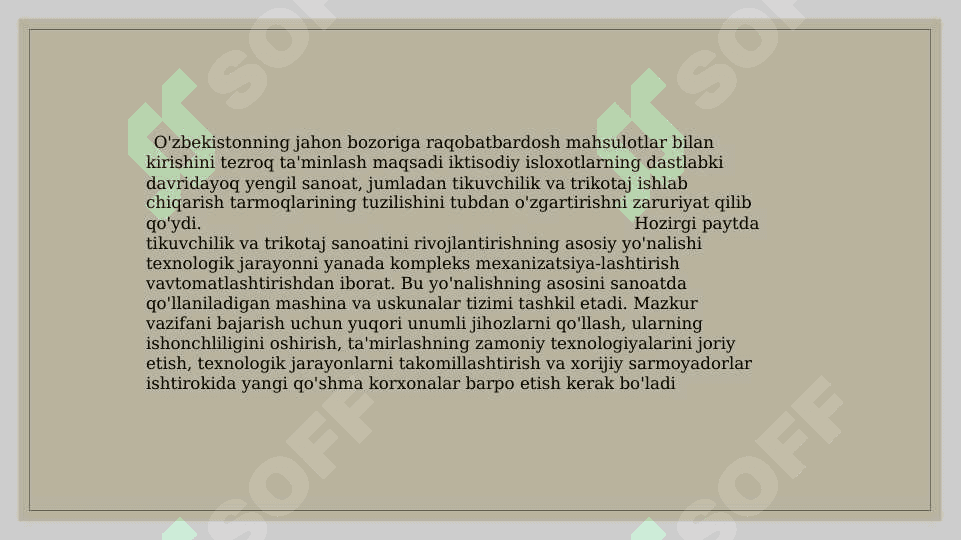 Tikuv va tikuv mashinalari haqida umumiy ma’lumotlar 3