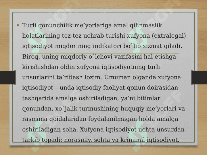 Xufyona iqtisod 2