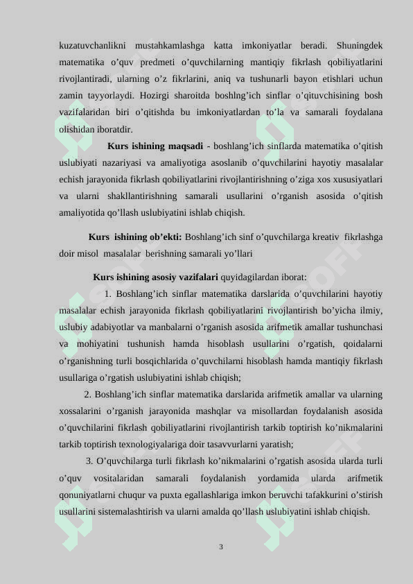 Boshlangʻich sinf matematika darslarida koʻrgazmali metodlardan foydalanish 3