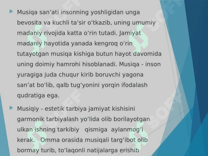 Maktabgacha ta’lim tashkilotlarida musiqaviy tarbiyaning maqsad va vazifalari 2