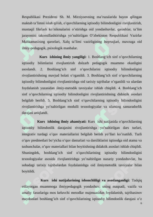 Boshlangʻich sinf matematika darslarida tejamkorlik va iqtisodiy tarbiya 6