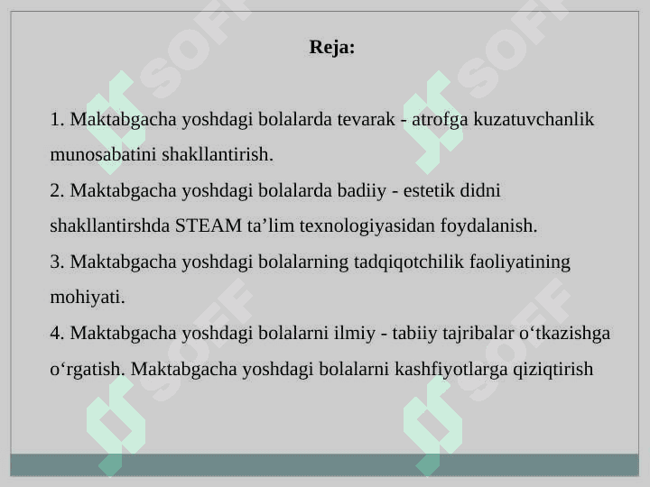 STEAM ta’lim texnologiyasi asosida jonli va jonsiz tabiat bilan tajribalar о‘tkazish 2