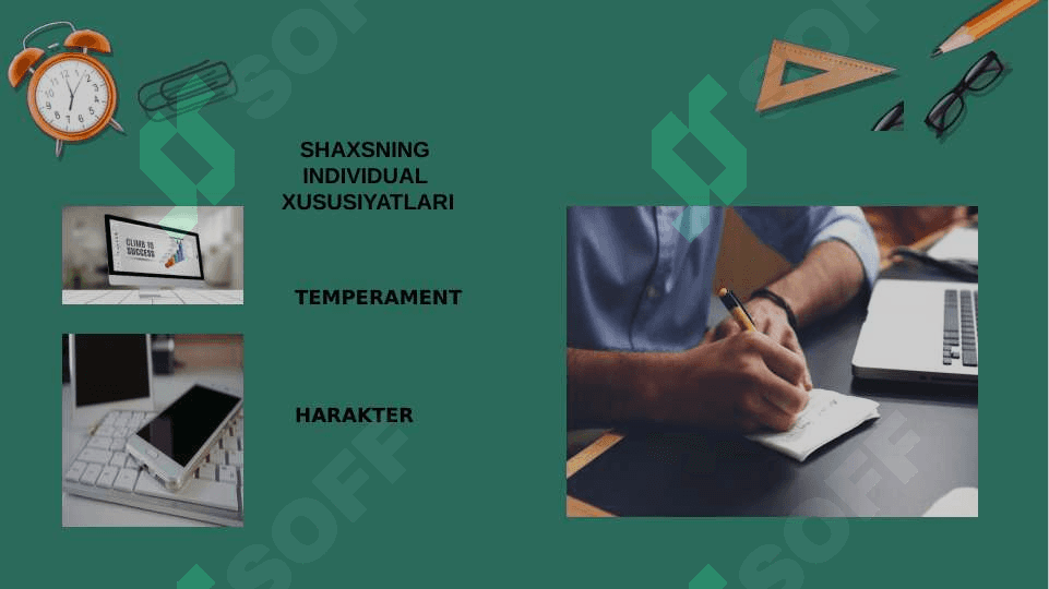 Individual Shaxs xususiyatlari 4
