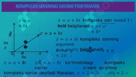 KOMPLEKS SONLAR 5