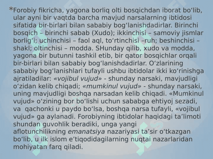 Abu Nasr Farobiy yashagan davrda ijtimoiy tuzum 2